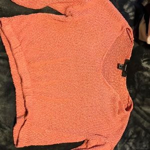 Knit cropped sweater